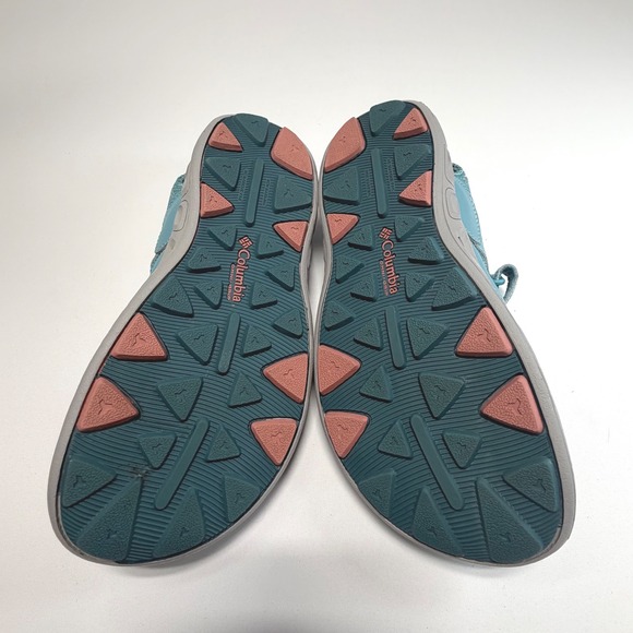 Columbia Women's Sport Sandals Size 7 Teal Closed Toe Hiking Trail‎ BY2082 - Picture 6 of 7